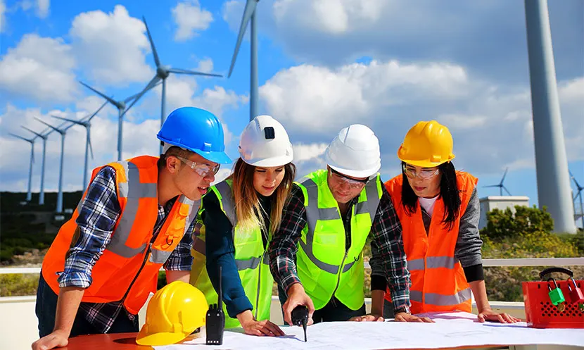 die nicht zerstörende prüfungen im erneuerbaren energiebereich