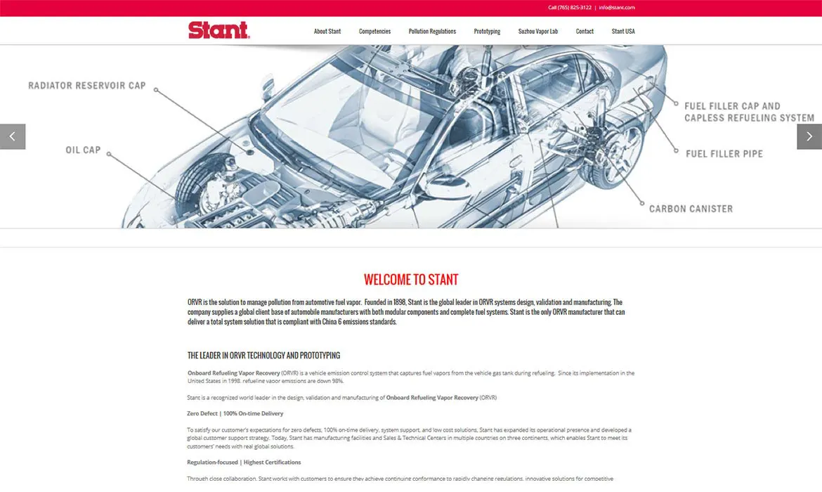 Stant at FCA Cassino Plant